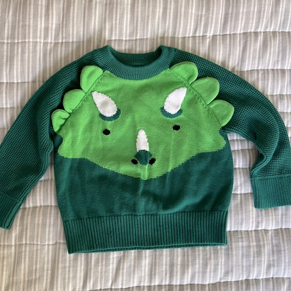 Cat and Jack triceratops sweater